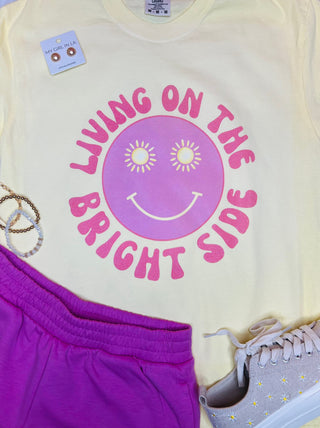 Living on the Bright Side Smiles Tee
