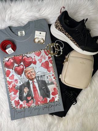 Trump Is My Valentine Graphic Tee