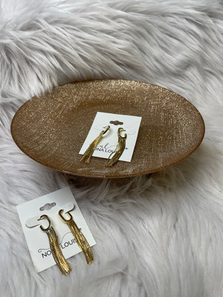 Gold Tassel Earrings