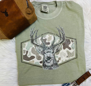 Camo Deer Tee