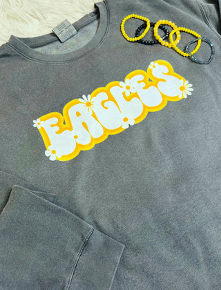 Eagles Flower Light Weight Crewneck