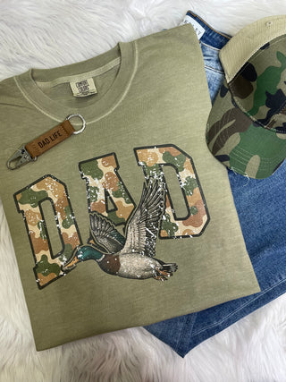 Camo Duck Dad Tee