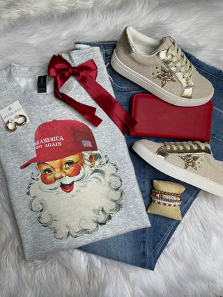 Make America Great Again Santa Crewneck
