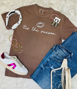 Tis The Season Football Tee
