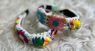 Multi Color Crochet Headband