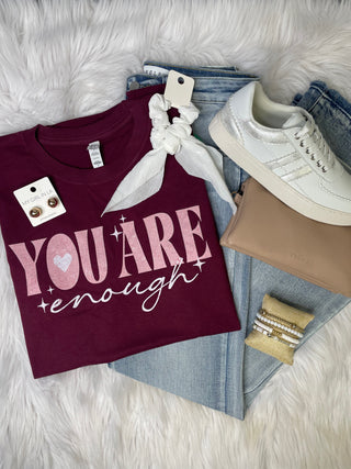 You Are Enough Crewneck