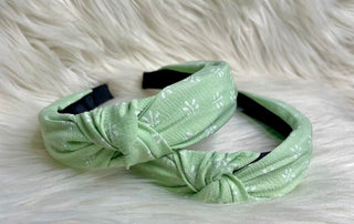 Sage Floral Headband