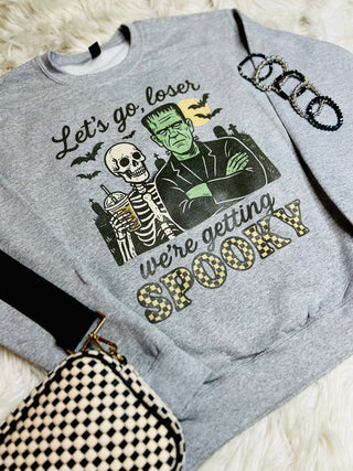 Let's Go, Loser We're Getting Spooky Crewneck