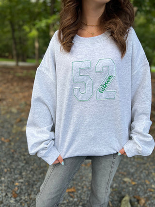 Number and Name Sport Crewneck