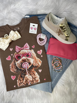 Dog Valentines Graphic Tee