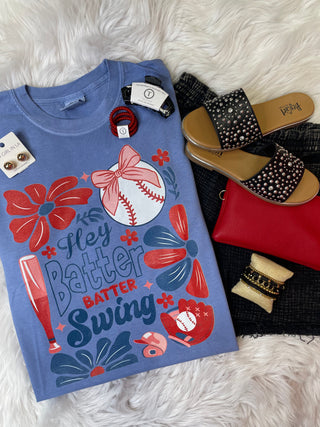 Hey Batter Batter Swing Tee