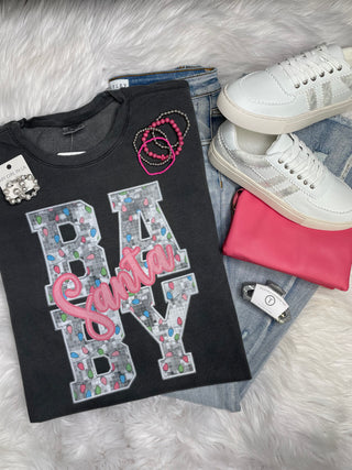 Santa Baby Light Weight Crewneck