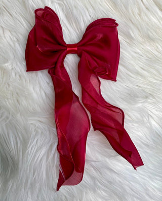 Red Ribbon Bow