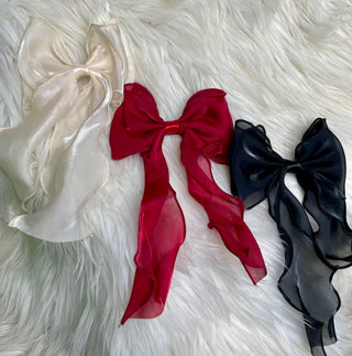 Red Ribbon Bow