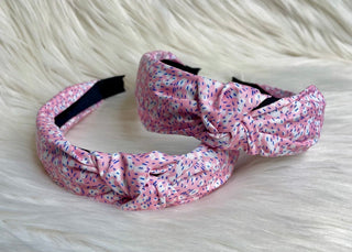 Pink Cheetah Sprinkle Headband