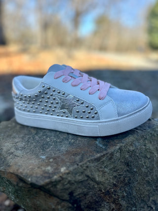 Supernova Silver Stud Sneaker
