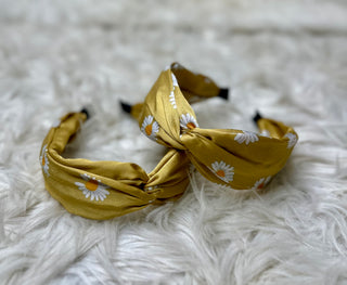 Golden Daisy Headband