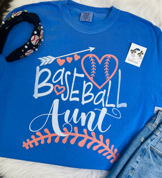 Baseball Aunt Tee