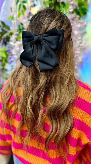 Small Black Bow