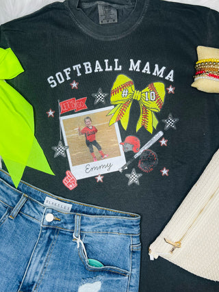 Softball Mama Custom Tee