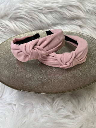 Pink Knit Headband