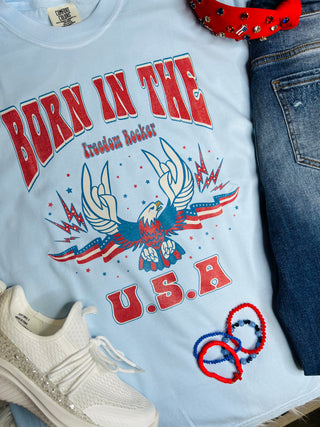 Born In The USA Freedom Rocker Tee