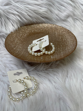 Pearl Hoops