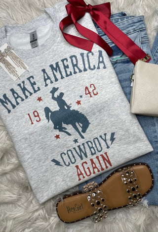 Make America Cowboy Again Crewneck