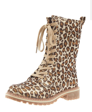 Gold Leopard Fomo Boots