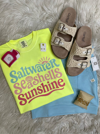 Saltwater Seashells Sunshine Tee