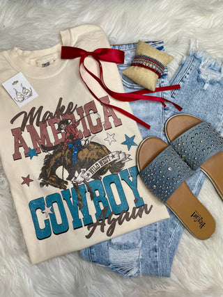 Make America Cowboy Again Graphic Tee