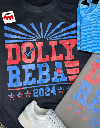 Reba Dolly Light Weight Crewneck