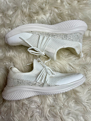 Soft Serve White Glitter Sneaker