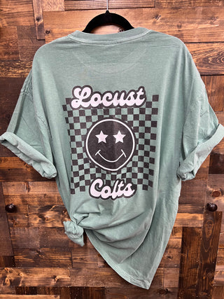 Checkered Locust Colts Tee