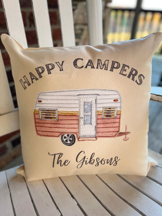 Happy Camper Pillow