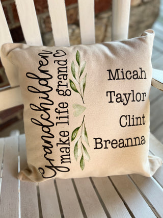 Make life GRAND pillow
