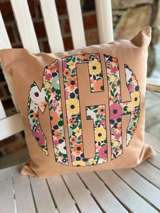 Monogram Pillow