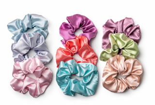 Mane Squeeze- Colorful Scrunchies- Different colors in listing