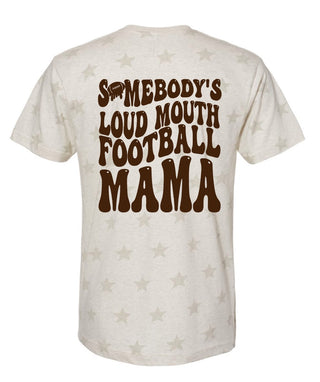 Loud Mouth Football Mom Tee