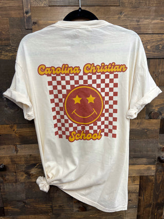 Checkered Carolina Christian Tee