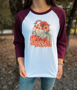 Blessed Baseball Tee