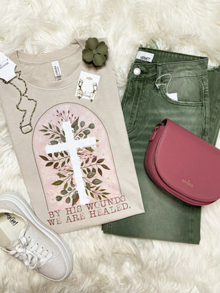 By His Wounds Tee