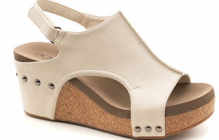 Carley Cream Wedges