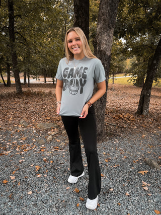 Gray Game Day Tee