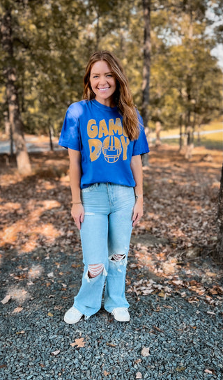 Blue Game Day Tee
