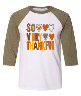 So Thankful Baseball Tee