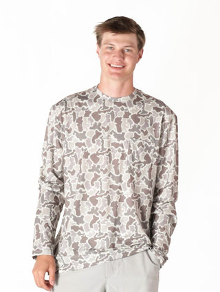 Longsleeve Mens Camo Tee