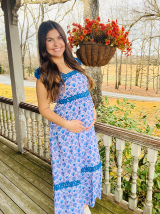 Shell Coastal Tie Dress