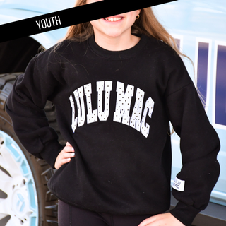 Youth Lulu Mac Black/White Polka Dot