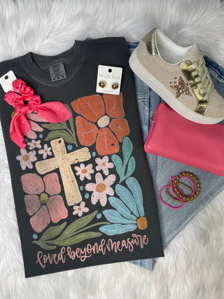 Loved Beyond Measure Floral Tee